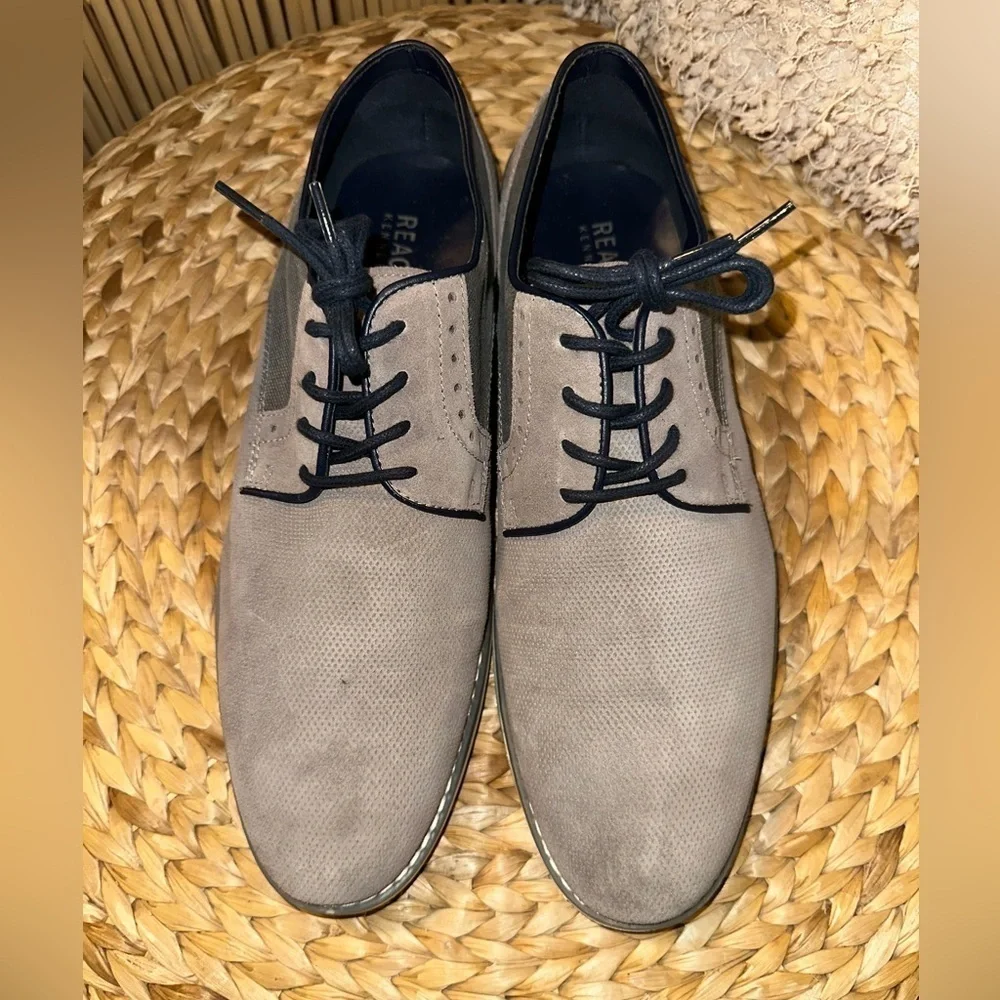 UEC Kenneth Cole Reaction Men's Weiser Perforated Derby Shoes Size 11